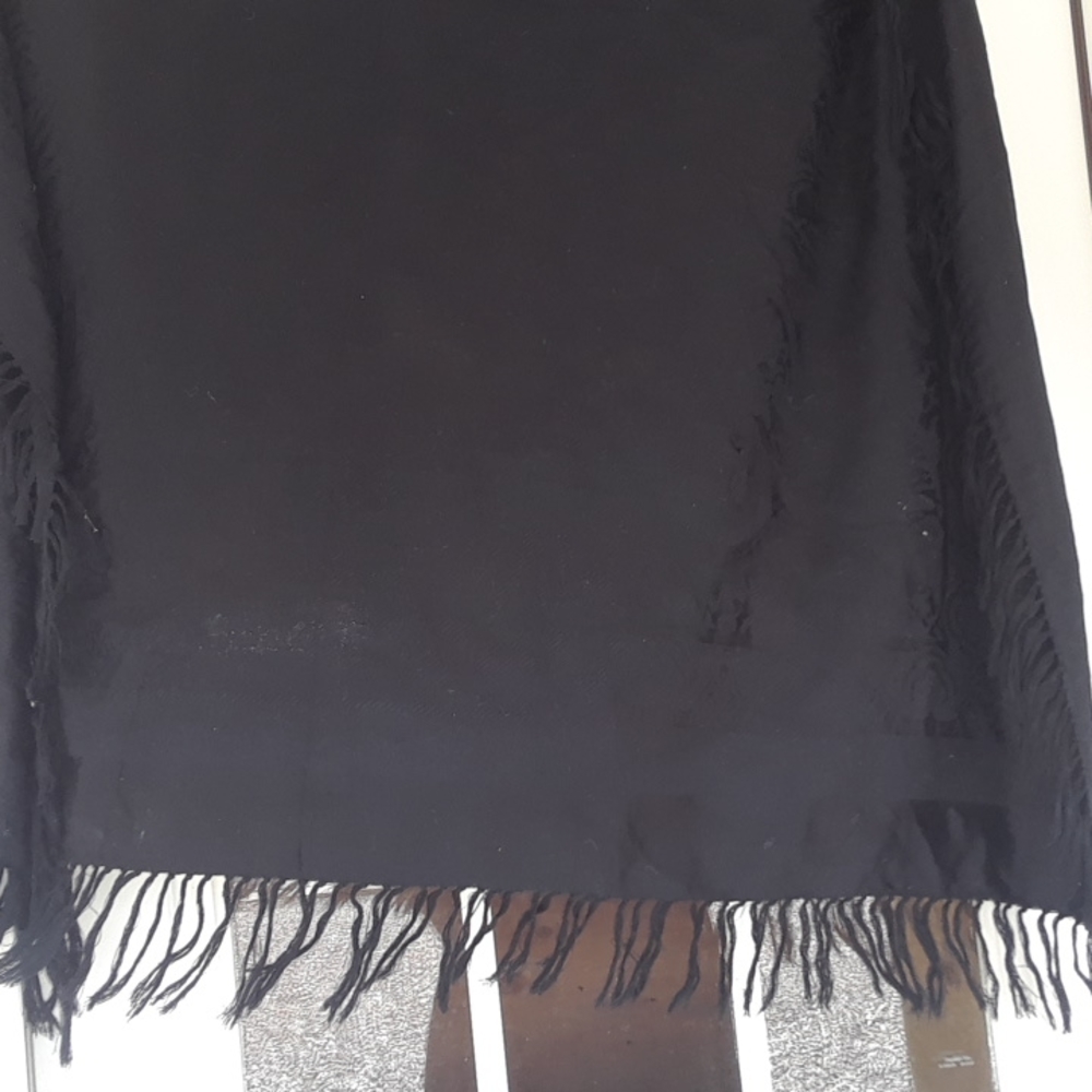 fringed large wrap